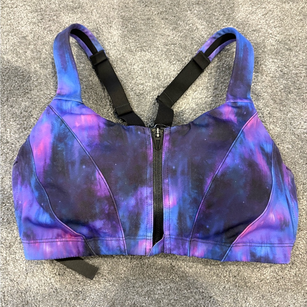 Victoria's Secret Purple and Blue Sports Bra